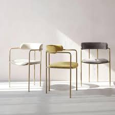 Tower Dining Table Concrete Velvet Dining Chairs Upholstered Dining Chairs Dining Chairs