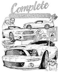 Simply do online coloring for 1966 mustang car coloring pages directly from your gadget, support for ipad, android tab or using our web feature. Mustang Cars Colouring Pages Picture Idokeren