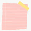 Sticky note transparent background free png stock. 1