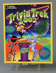 If you're not a pop quizzer, you should be. Video Game Product Package National Geographic Trivia Trek 2002 Product Package Google Arts Culture