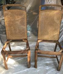 The Best Way To Paint Cane Back Dining Chairs With Minimal Effort Painted Dining Chairs Cane Chair Makeover Cane Chairs Painted