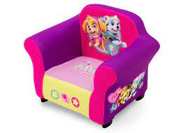 nick jr paw patrol skye everest upholstered chair with sculpted plastic frame paw patrol room decor upholstered chairs kids seating