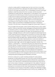 Background information, relevant facts, and the most important issues. As Media Studies Case Study Example