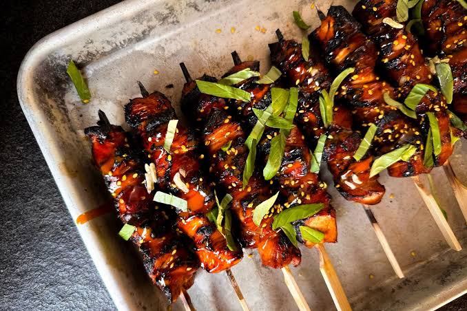 Chicken Yakitori Rezept