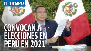 El jurado nacional de elecciones (jne) indicó que hasta el mediodía se han 15:23 6 jun 2021. Vizcarra Convoca A Elecciones En Peru Para Abril De 2021 Youtube