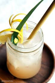 Lemon Bamboo Leaf And Grated Ginger Garnish
