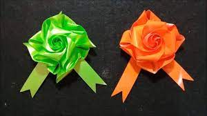 Tutorial ini akan mengajarkan anda bagaimana membuat mawar. Kreasi Pita Jepang Pita Kado Ribbon Art Bunga Mawar Youtube