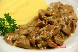 Fegato di vitello alla veneziana. La Ricetta Del Fegato Alla Veneziana Blog