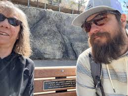 My Mom, Uncle Bill, Aunt Janice, Cousin William, Husband Michael, and  sister Tami, all visited Kaylee, Maddie's and Xanas benches today.  #itsaforeverthing