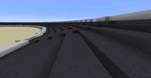 This can be a small incline of 2 or more blocks since the powered rails will help. Wip Oval Nascar Track