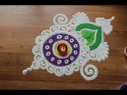 Simple Easy And Quick Rangoli Design With Colours For Diwali Youtube Rangoli Designs Colorful Rangoli Designs Rangoli Designs Diwali