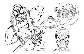 16+ free spiderman pictures to print and colour. Spiderman Coloring Pages