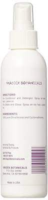 Amazon Com Magick Botanical Hair Spray Shine And Detangling 6 Oz Standard Hair Conditioners Beauty