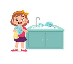Kitchen sink with dishes clipart. Free Vector Kitchen Sink With Dirty Kitchenware And Dishes Mess And Sink Dirty And Kitchenware Wash Sponge