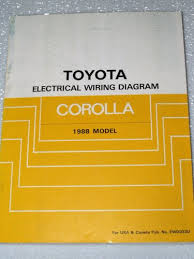 2004 toyota corolla delivery bulletin february 18, 2005 chastisement pages are available for the couple publications. 1988 Toyota Corolla Electrical Wiring Diagrams Ae92 Series Toyota Amazon Com Books