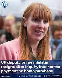 Angela Rayner has resigned as deputy prime minister and housing secretary  after being found in breach of the ministerial code. This comes as an  inquiry led by ethics watchdog Sir Laurie Magnus,