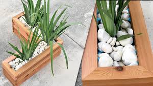 This small wood planter box is a good diy job to try. How To Make An Outdoor Planter With Led Youtube