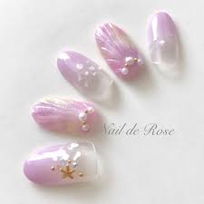 nail de roseさんのショート ロング 夏ネイルのネイル ネイル ネイルデザイン 夏ネイル