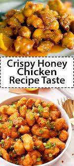 Crispy Honey Chicken Recipe Taste Chicken Recipes Honey Chicken Recipe Crispy Honey Chicken