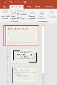 Dengan menempatkan intro sebagai pembuka di awal, baik itu video youtube, video promosi. Powerpoint Slide Master View