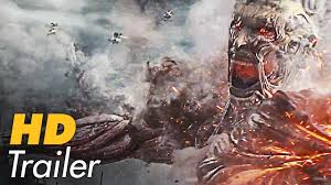 Attack On Titan Movie Trailer 3 Extended 2015 Live Action Film Youtube