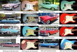 so what s your favorite color what s your favorite car フェンダー ブログ 色