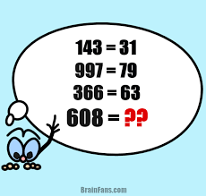 Are You A Genius Can You Solve This Hard Math Puzzle Just Look At The Equations And Find A Pattern To Solve The Last One And Maths Puzzles Math Math Riddles