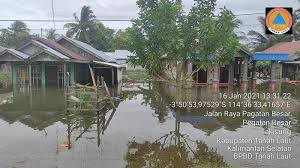 Banjir bandang merendam sejumlah wilayah di kalimantan selatan hingga saat ini. Rvsuafj7akwjtm