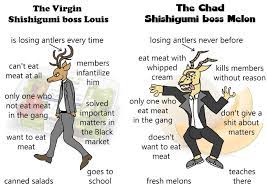 Legoshi has taken it upon himself to solve the mystery of the murder of tem and later finds out. All Right That It Virgin And Chad Lion Bosses Beastars