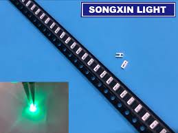100pcs Sognxin Light Smart Electronics Super Bright 3014 Green Lighting Smd Led Diode 520 525nm 3v Diodes Aliexpress