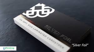5 out of 5 stars. Premium Metallic Foil Stamped Business Cards In Copper Silver Or Gold Youtube