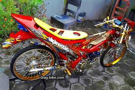 50 Foto Gambar Modifikasi Satria Fu Thailook Terbaik Terkeren Air Brush Kontes Drag Bike Com Gambar Modifikasi Mobil Sepeda