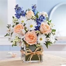 1 800 Flowers Coastal Breeze Flower Arrangements Beautiful Flower Arrangements 800 Flowers