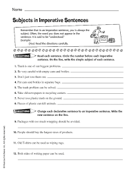 These are the practice worksheet to give an idea for sentences of present and past tense for class or grade 3 students. Imperative Sentences Worksheets Grade 4 Worksheets Quadrilaterals Worksheet Common Core Worksheet For Kindergarten Pdf Lab Equipment Worksheet Worksheet Balancing Equations Color The Amount Shown Worksheet For Kindergarten Something Special In The
