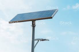 Solar Powered Street Light Pole Stock Photo Download Image Now Istock