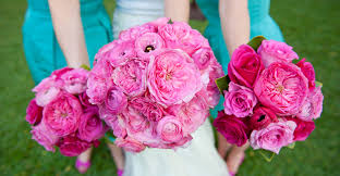 Light blue and pink wedding flowers. Pink Wedding Flowers Blue Sky Weddings Maui