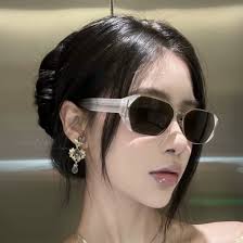 韩版复古小冰块薯薯墨镜：圆脸显瘦神器，高级感防紫外线，时尚达人的必备单品！-户外眼镜-淘宝好物网