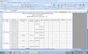 Kumpulan administrasi laboratorium ipa smp/mts yang kali ini hadirkan buat anda,dan saya khususkan file administrasi laboratorium ipa ini untuk kepala laboratorium smp,apabila ada kesalahan dalam pendownloadan contoh administrasi laboratorium ipa smp/mts,silahkan. Contoh Jadwal Penggunaan Ruang Laboratorium Ipa Antapedia Com
