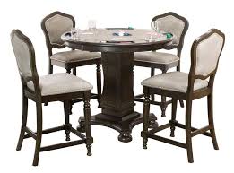 Maybe you would like to learn more about one of these? Sunset Trading Vegas 5 Piece 42 Round Counter Height Dining Chess And Poker Table Set With Reversible 3 In 1 Game Top In Distressed Gray Wood Includes Upholstered Stools With Nailheads