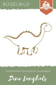 Dino mit langem hals ausmalbild malvorlage tiere. Dino Langhals Bugelbilder In Einem Land Vor Unserer Zeit Dinosaurier