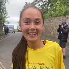Polly Summers wins yellow shirt at Welsh Castles Relay