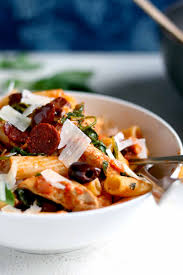 I don't have a past machine but i will muddle through somehow. Chicken And Chorizo Pasta With Spinach The Last Food Blog