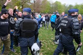 Reacting to the request for authorisation for la boum 3 filed by the l. La Boum 3 En European Manifestation For Freedom Palmen Zaterdag Ter Kamerenbos In Brussel Hln Be
