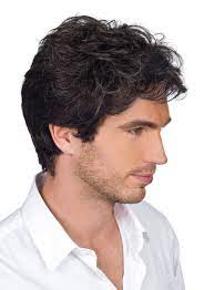 High Quality Monofilament Wavy Short Men Wigs Hair Wigs For Men Mens Wigs Men S Wigs