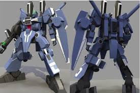 Orx 013 Gundam Mk 5 1 100th Papercraft Mypapercraft Net Gundam Paper Crafts Paper Toys
