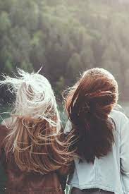 When A Blonde And A Brunette Walk Into A Bar Her Hair Long Hair Styles Hair Beauty