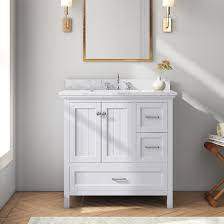 The italian marble top is a classic touch in any bathroom, while. Joss Main Kituku 36 Single Bathroom Vanity Set Reviews Wayfair