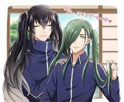 刀剣乱舞 数珠丸さんと青江のツインテール とある審神者 とうらぶ速報 刀剣乱舞まとめブログ 刀剣 乱舞 刀剣 審神者