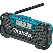 Makita Rm02 12v Max Cxt Lithium Ion Cordless Compact Job Site Radio Makita Radio