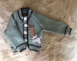 Baby Boy Cardigan Etsy